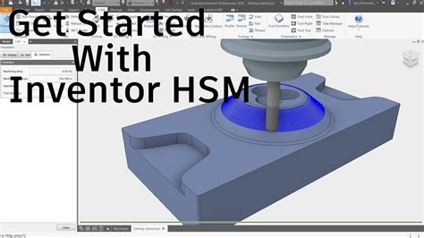 inventor hsm can i preprogram cnc for parametrik part|From Model to Mill (using HSM to Get Your Design From the .